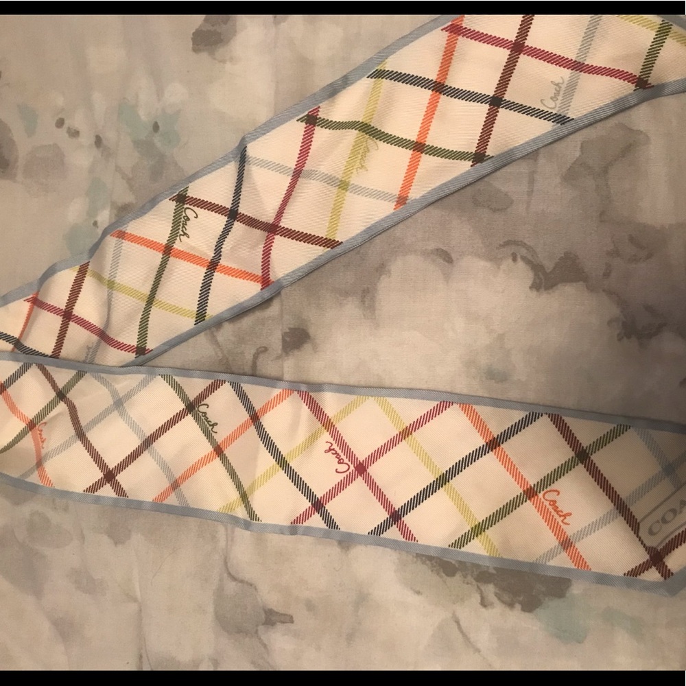 Multi-Colored Coach Scarflette